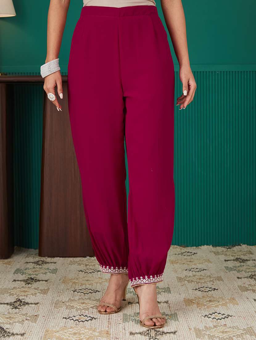 women three quarter sleeve kurta pant with dupatta set - 21976668 -  Standard Image - 4