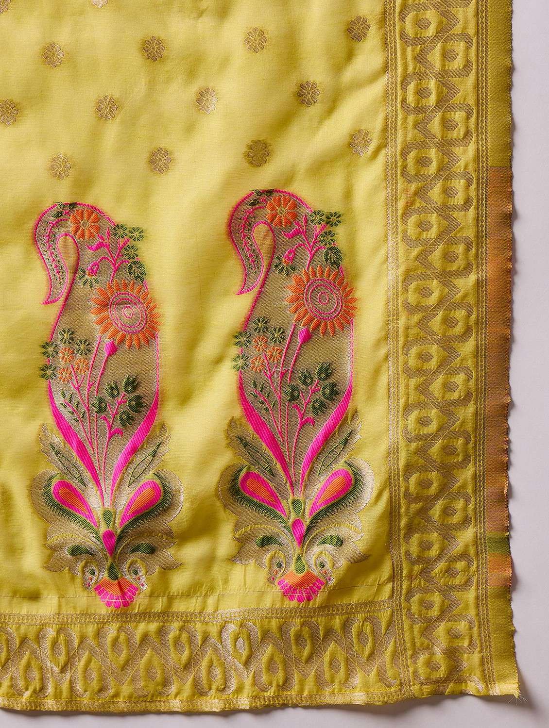 women self design elbow sleeve kurta pant with dupatta set - 21976672 -  Standard Image - 4