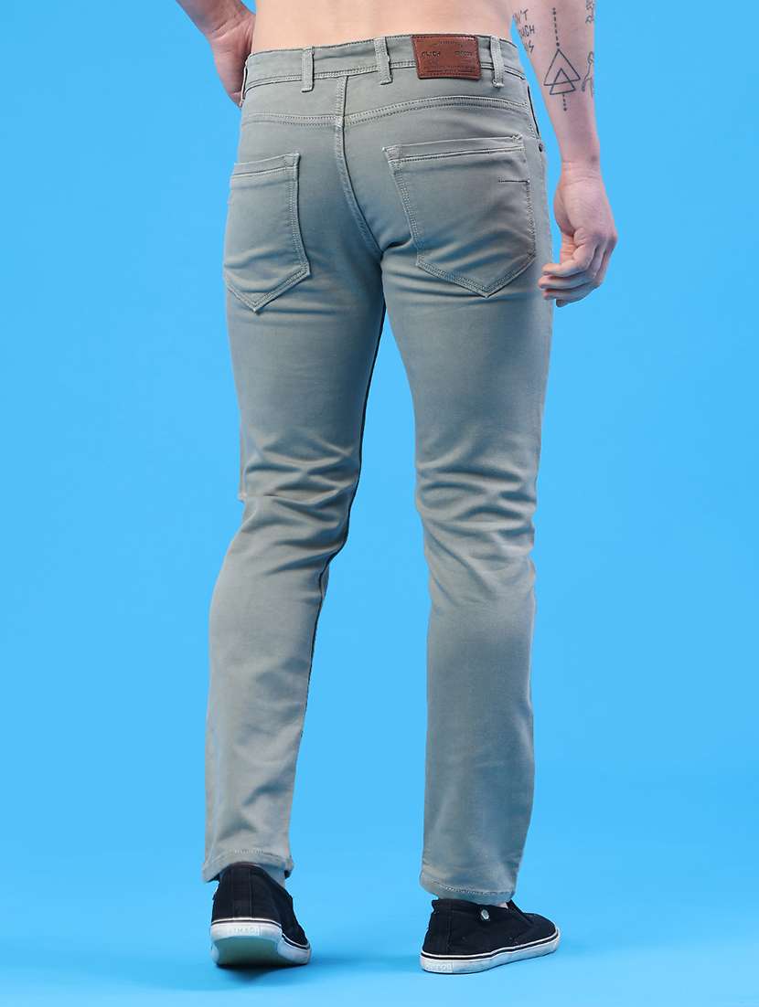 Men Grey Denim Jean - 21977017 -  Standard Image - 4