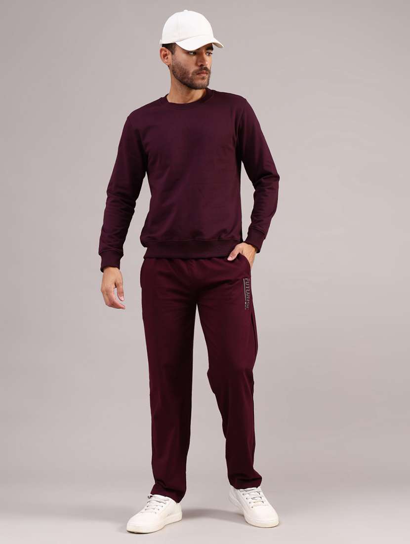 men solid long sleeve regular fit sweatshirt - 21977066 -  Standard Image - 4