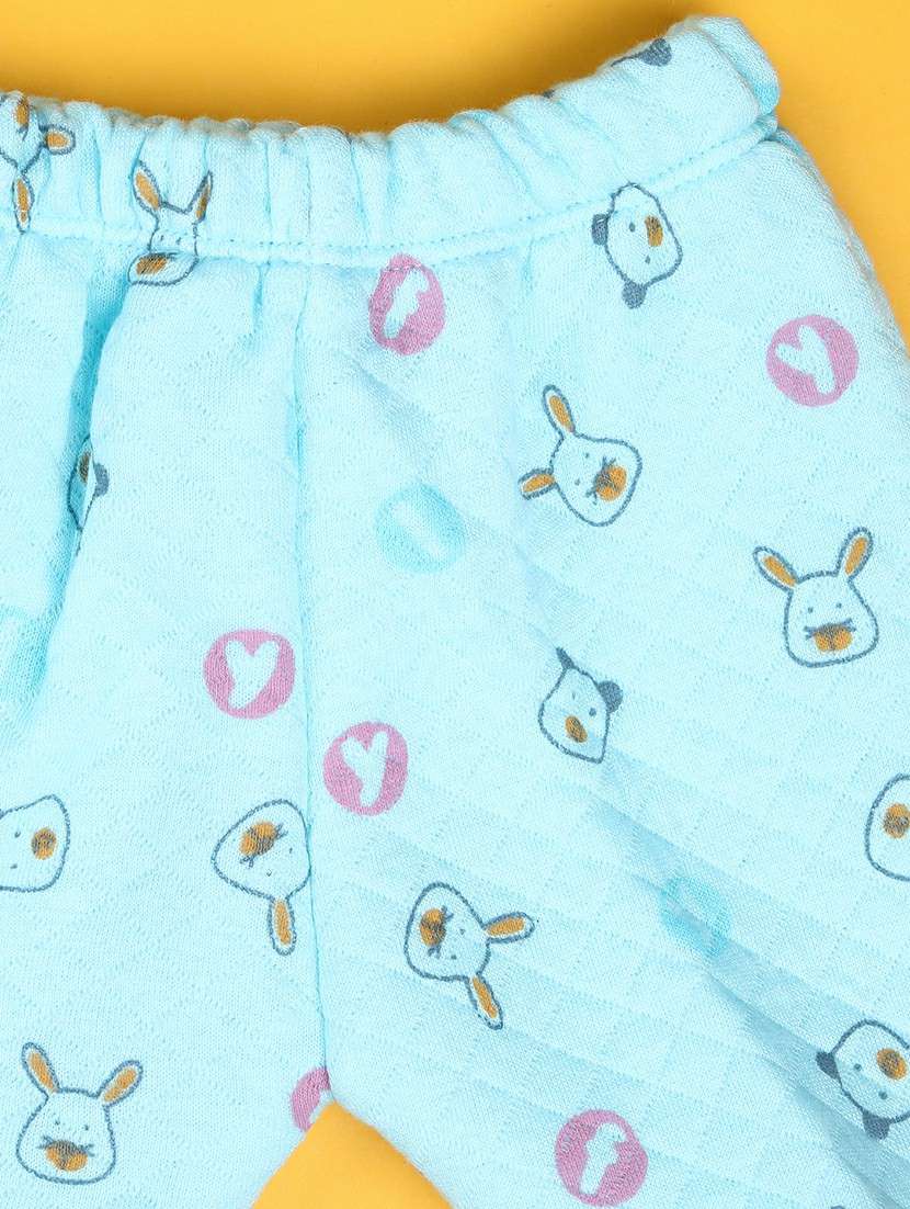 girls printed long sleeve winterwear full length set - 21977172 -  Standard Image - 4