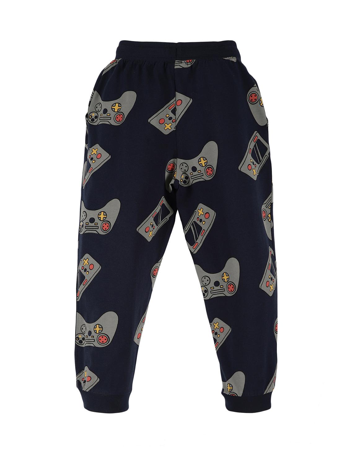 boys printed t-shirt & jogger full length set - 21977247 - Standard Image - 4
