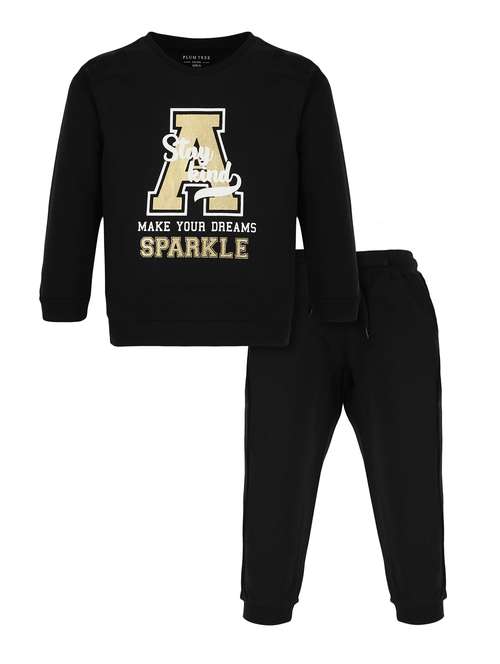 girls printed long sleeve full length set - 21977253 -  Standard Image - 0