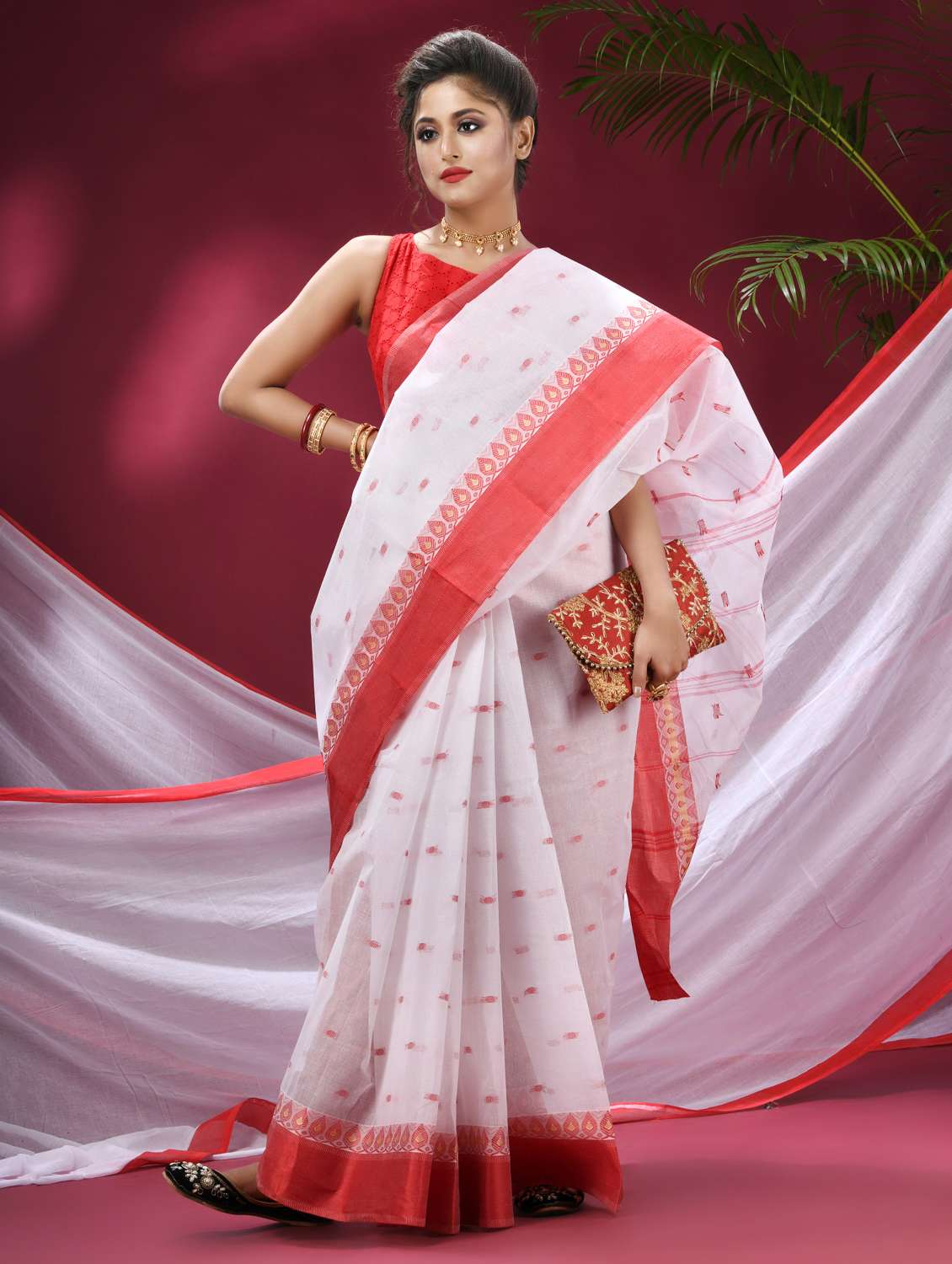 women self design handloom saree - 21977361 -  Standard Image - 1