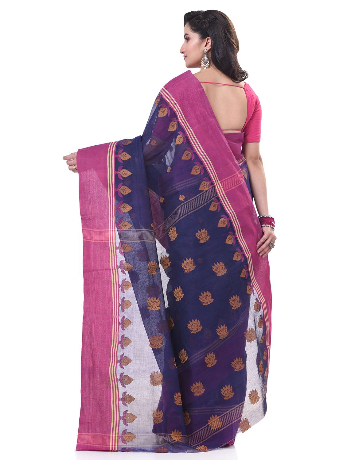 women self design handloom saree - 21977422 - Standard Image - 1