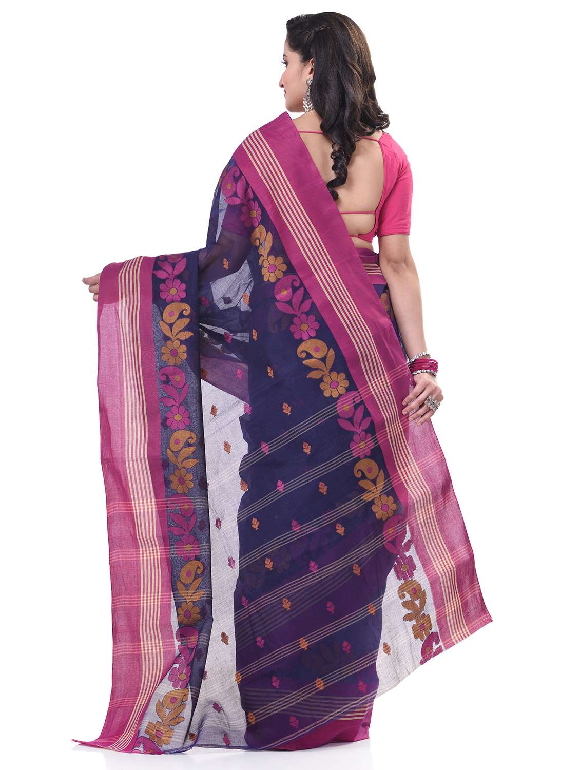 women self design handloom saree - 21977427 -  Standard Image - 1