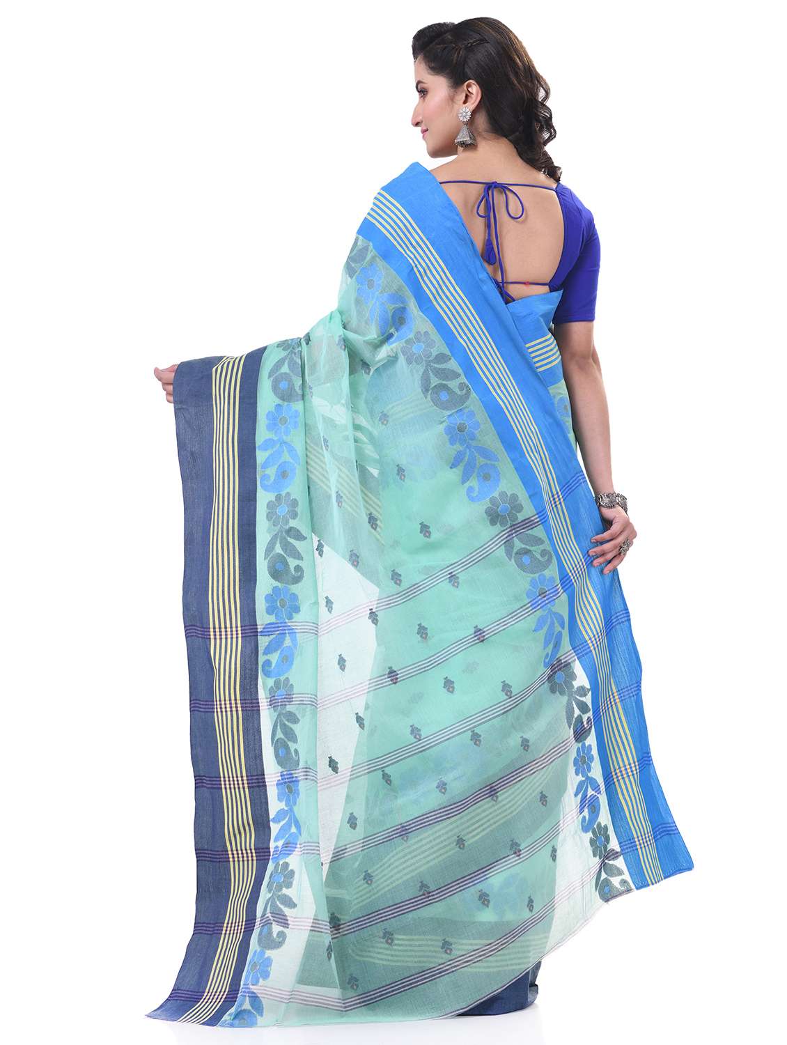 women self design handloom saree - 21977428 - Standard Image - 1