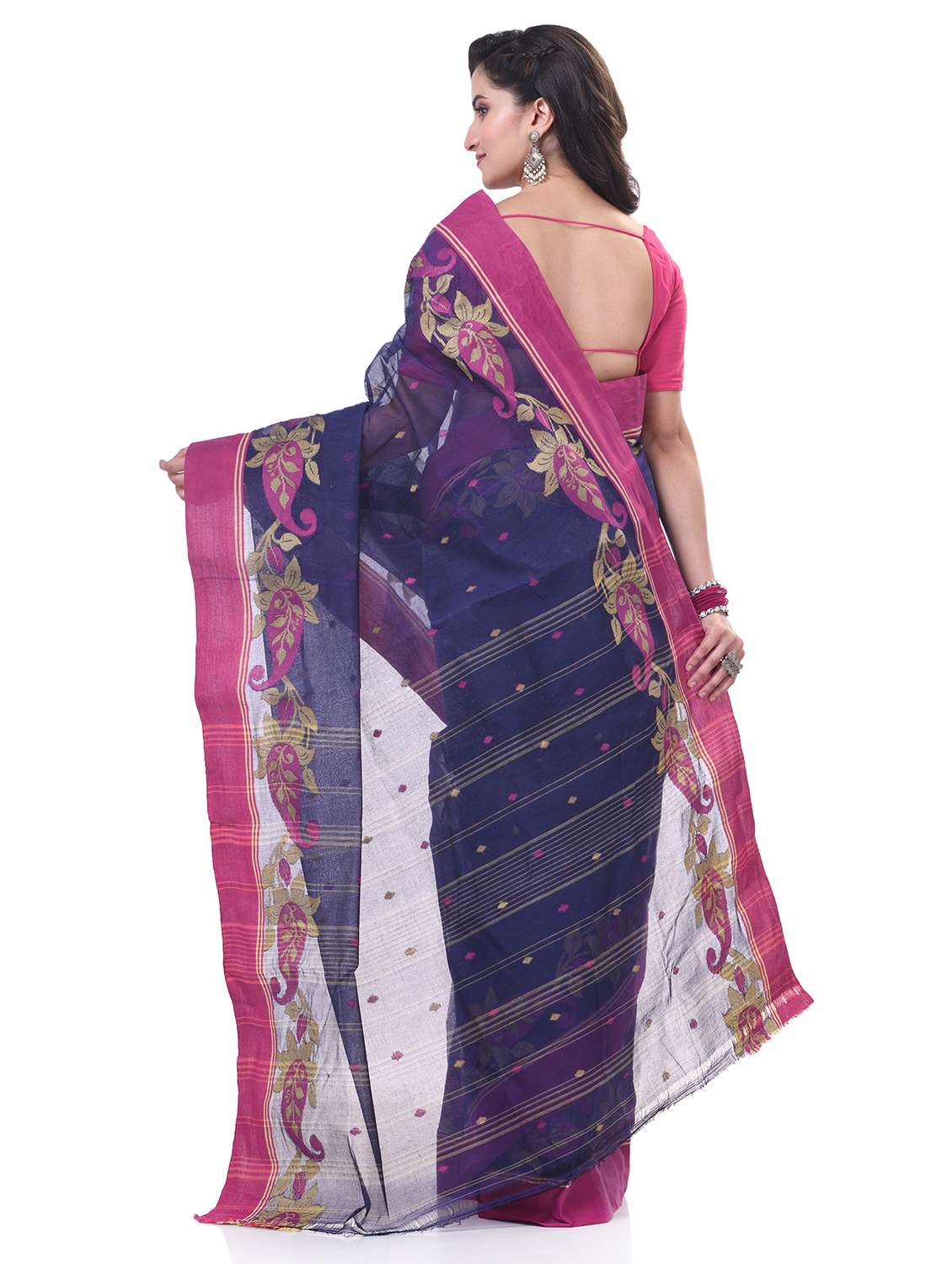 women self design handloom saree - 21977432 -  Standard Image - 1