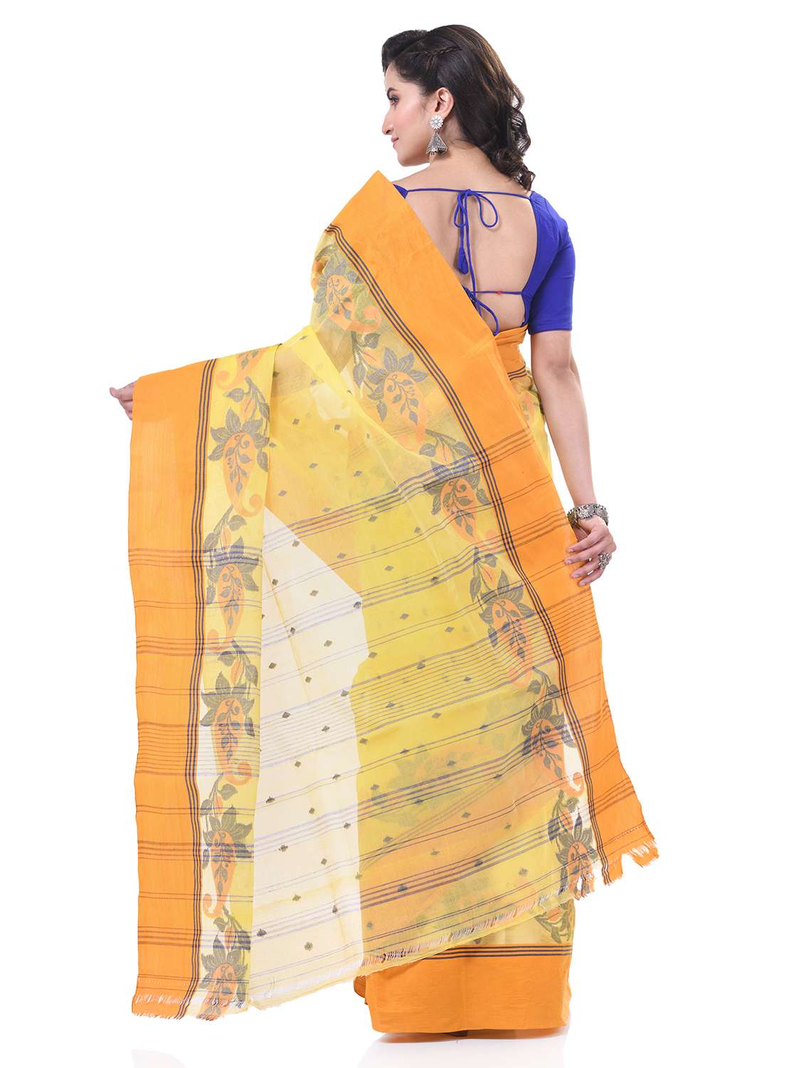 women self design handloom saree - 21977436 -  Standard Image - 1