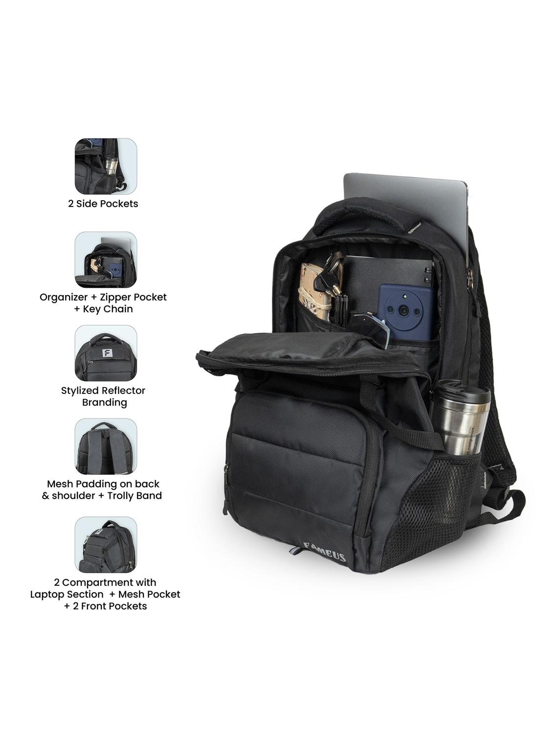 everyday unisex laptop backpack - 21977781 - Standard Image - 4