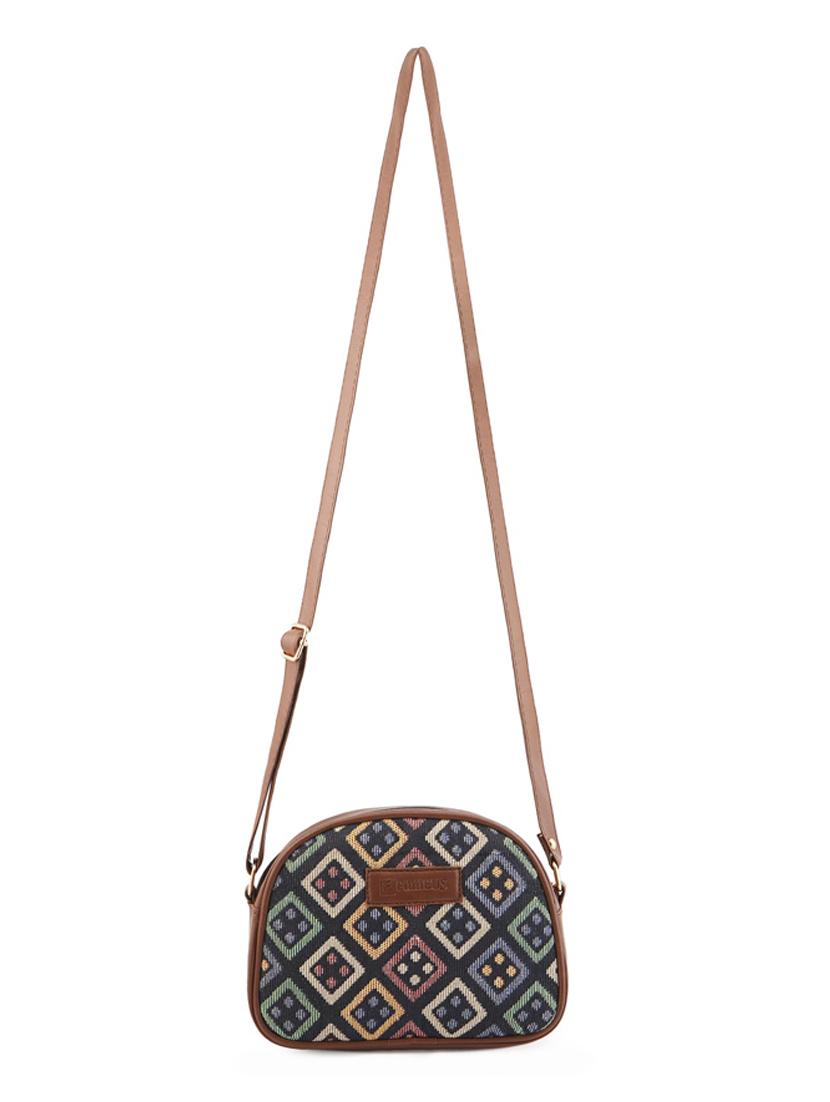 women self design sling bag - 21978038 - Standard Image - 4