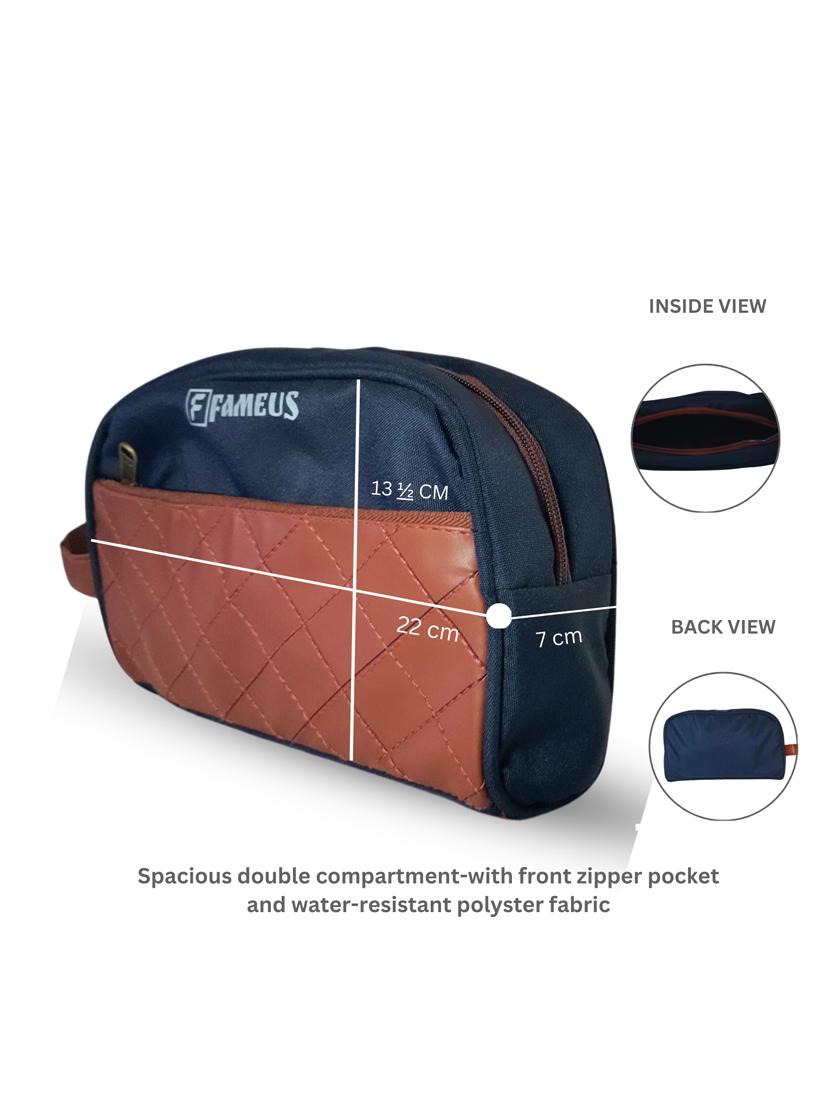 multipurpose travel pouch travel accessory blue - 21978052 - Standard Image - 4