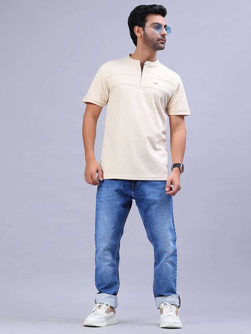 men washed mid rise full length jeans - 21978078 -  Standard Image - 4