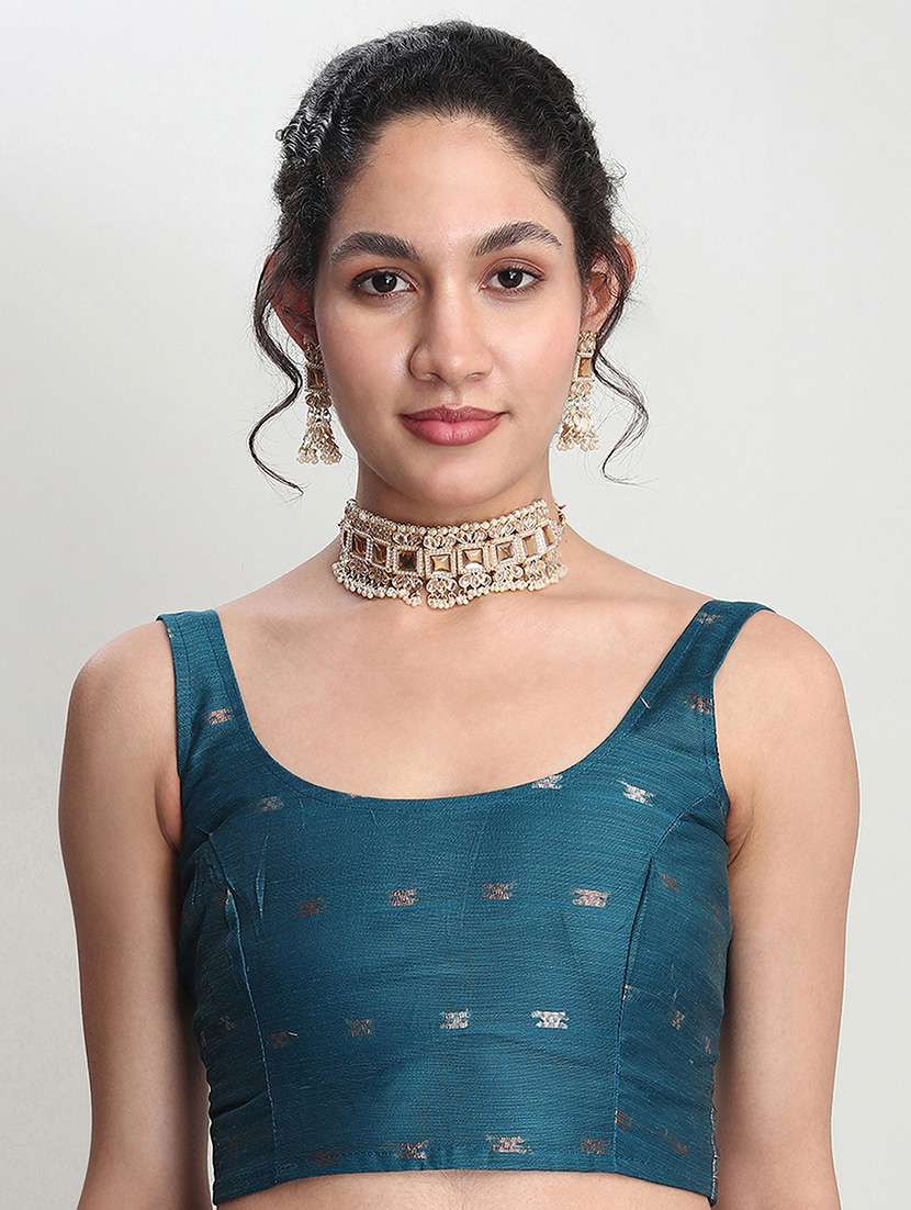 women self design bordered saree with blouse - 21978311 -  Standard Image - 4