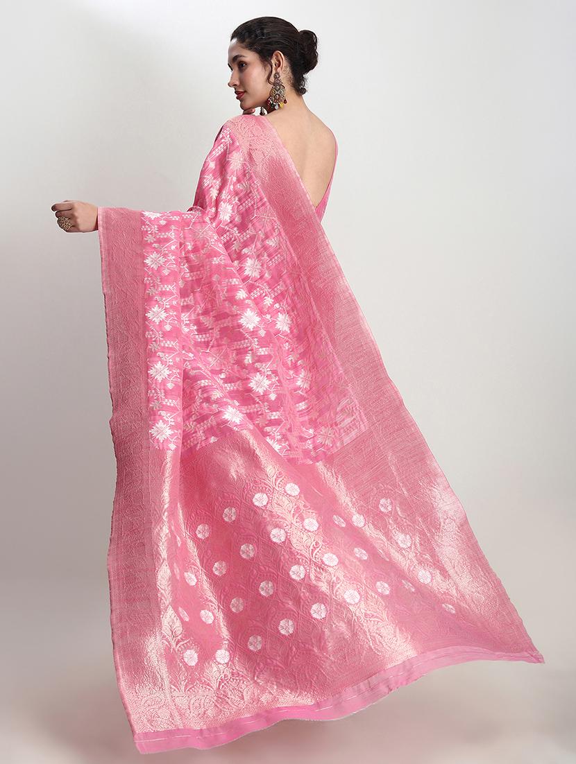 women self design banarasi saree with blouse - 21978325 - Standard Image - 1