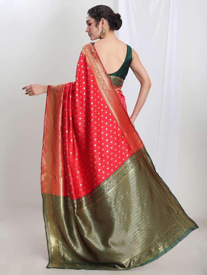 women self design banarasi saree with blouse - 21978352 -  Standard Image - 1
