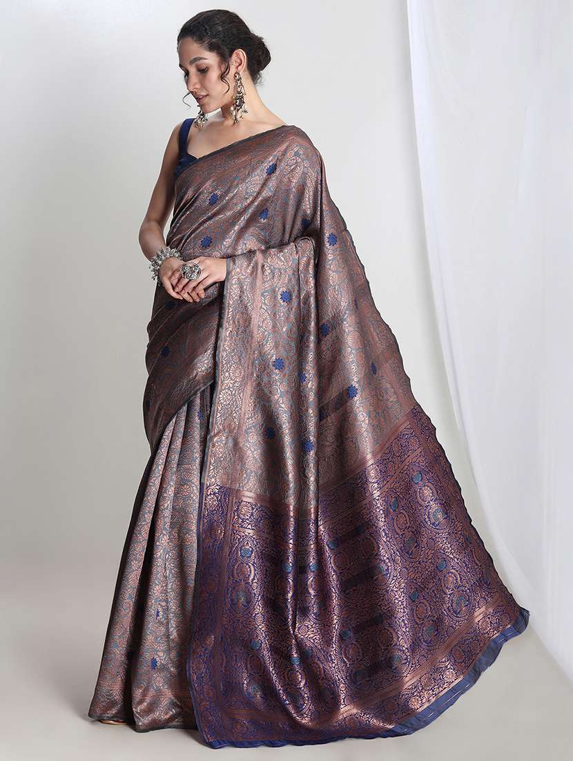 women self design banarasi saree with blouse - 21978374 -  Standard Image - 1