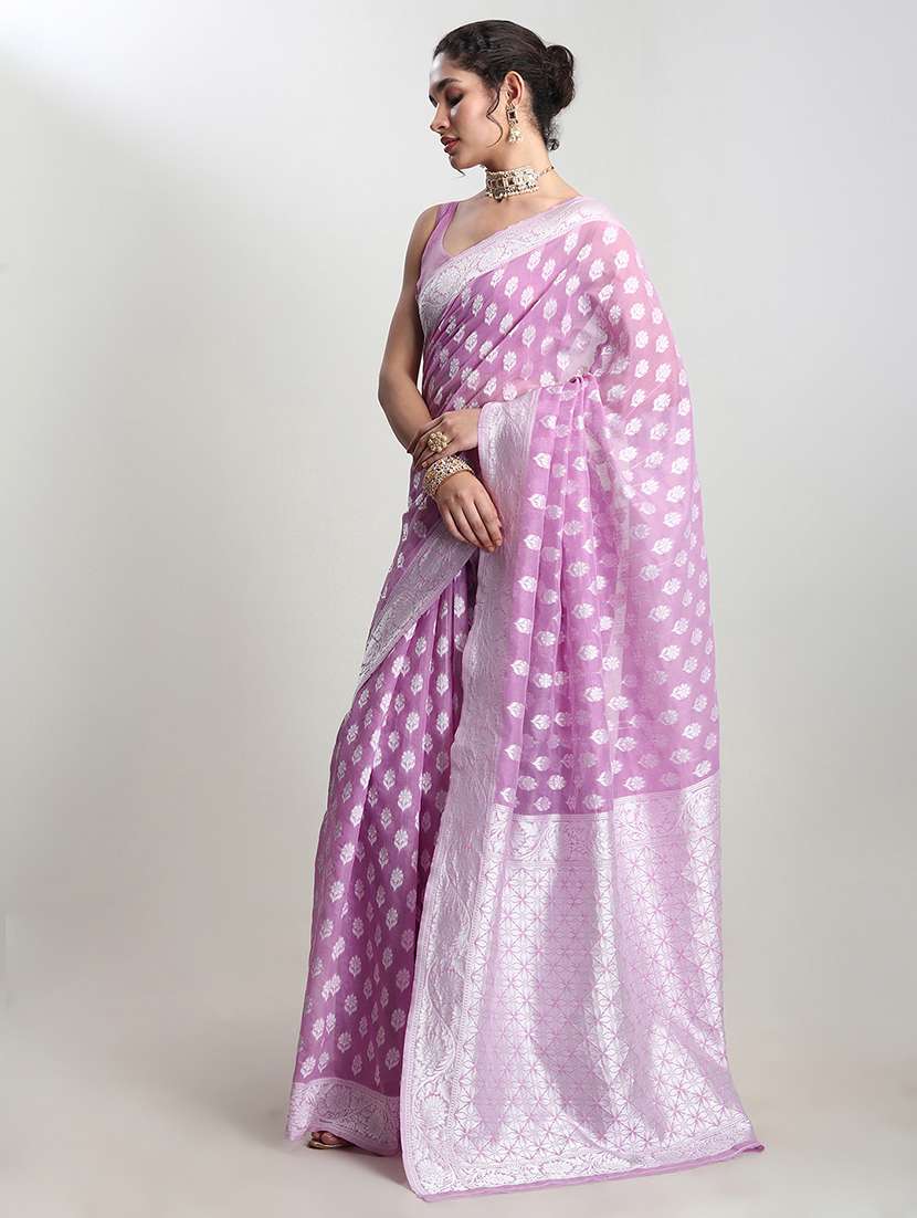 women self design banarasi saree with blouse - 21978378 -  Standard Image - 1