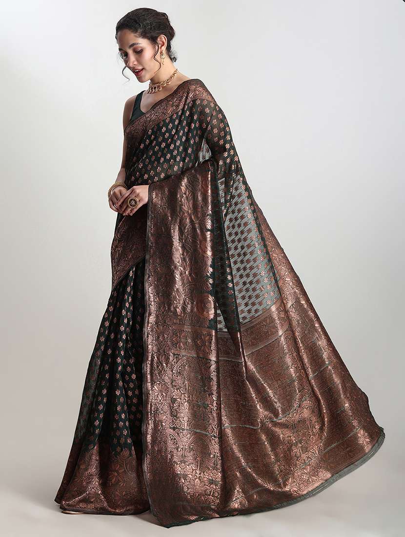 women self design banarasi saree with blouse - 21978387 -  Standard Image - 1