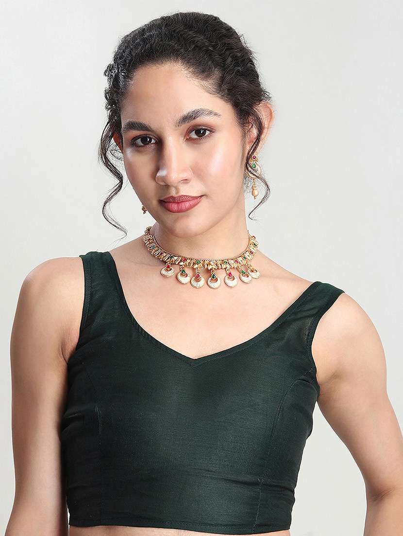 women self design banarasi saree with blouse - 21978387 -  Standard Image - 4