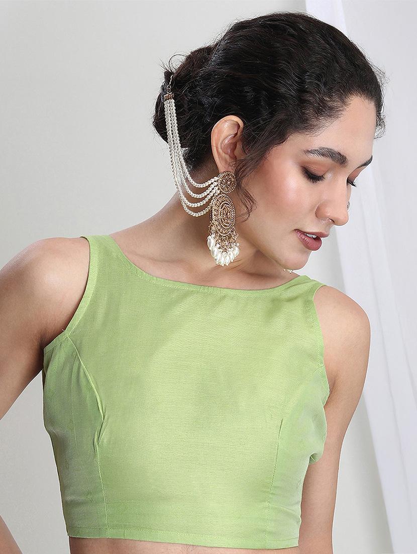 women self design banarasi saree with blouse - 21978389 - Standard Image - 4
