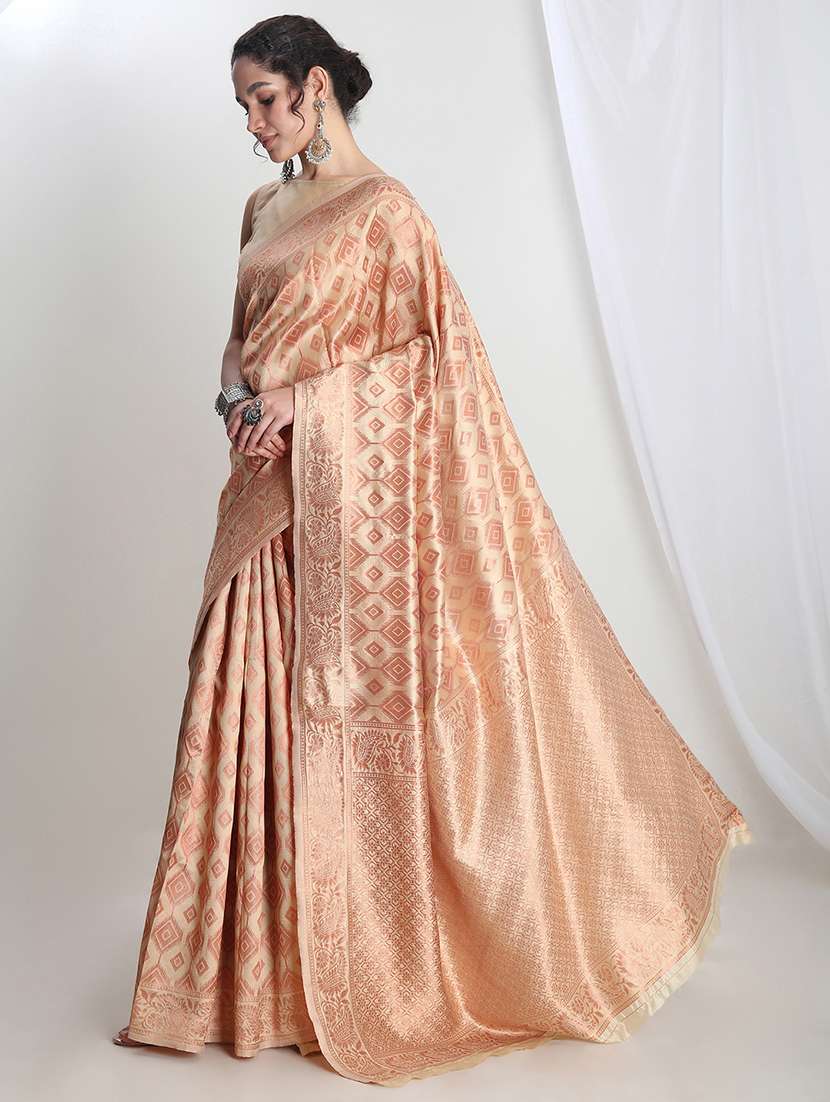 women self design banarasi saree with blouse - 21978399 -  Standard Image - 1