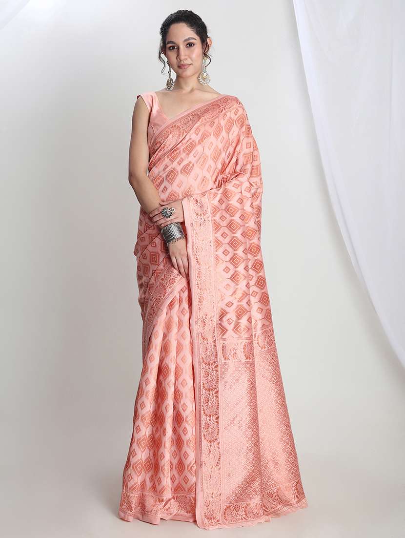 women self design banarasi saree with blouse - 21978400 -  Standard Image - 1