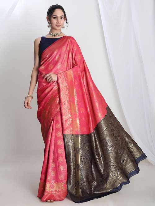 women self design banarasi saree with blouse - 21978410 -  Standard Image - 0
