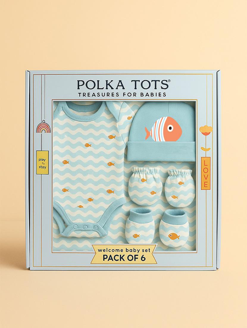 kids 6 piece printed gift set - 21978558 - Standard Image - 9