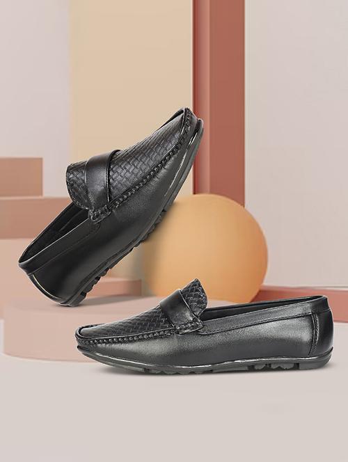 men black slip on loafer - 21979054 - Standard Image - 0