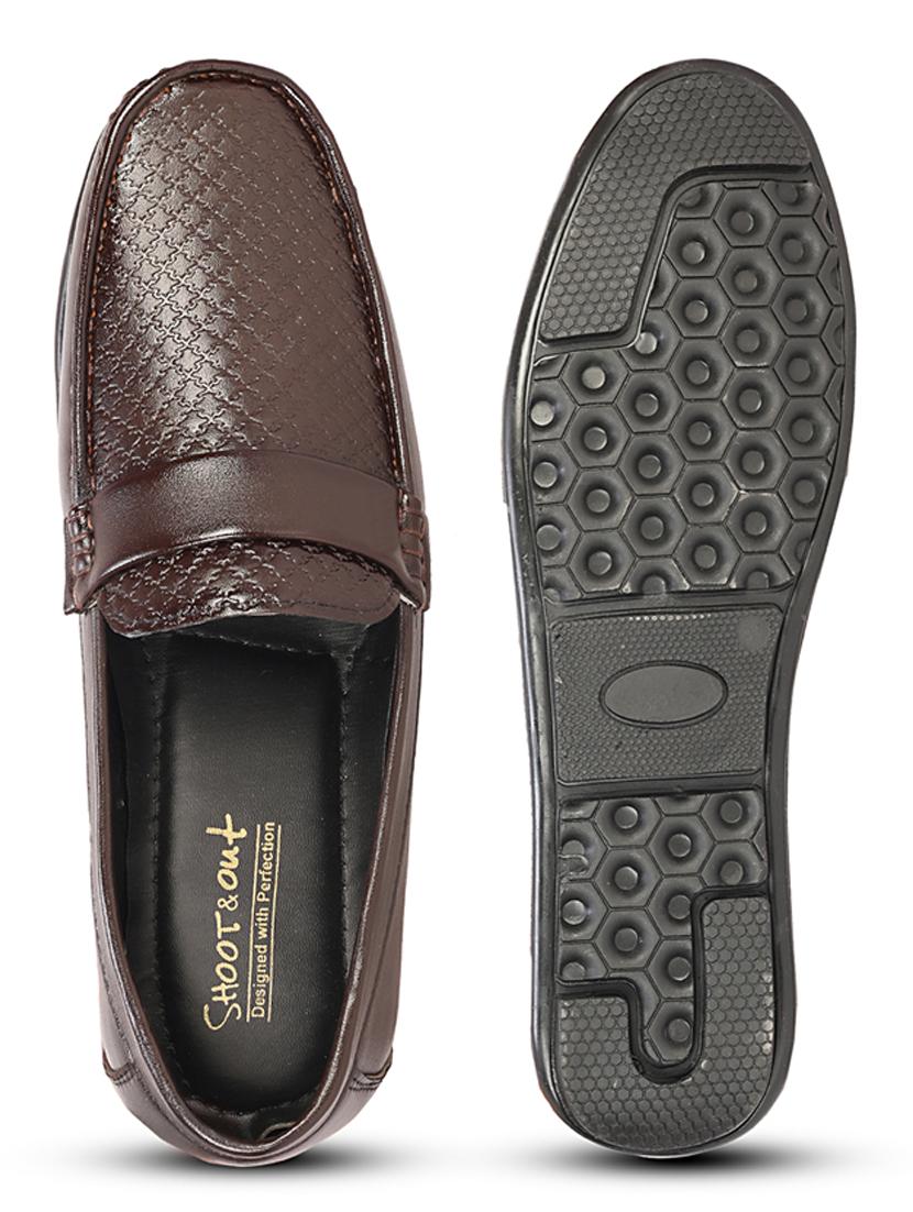 men brown slip on loafer - 21979055 - Standard Image - 4