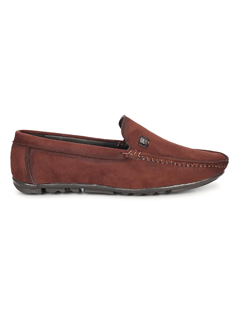 men brown slip on loafer - 21979057 - Standard Image - 1