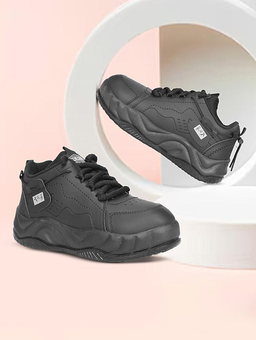 men black lace up casual shoes - 21979060 - Zoom Image - 0