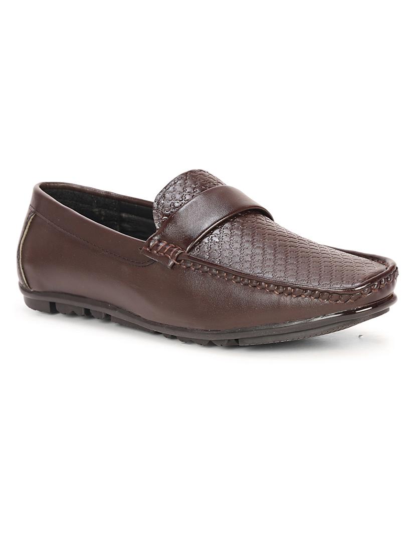 men brown slip on loafer - 21979065 -  Standard Image - 1