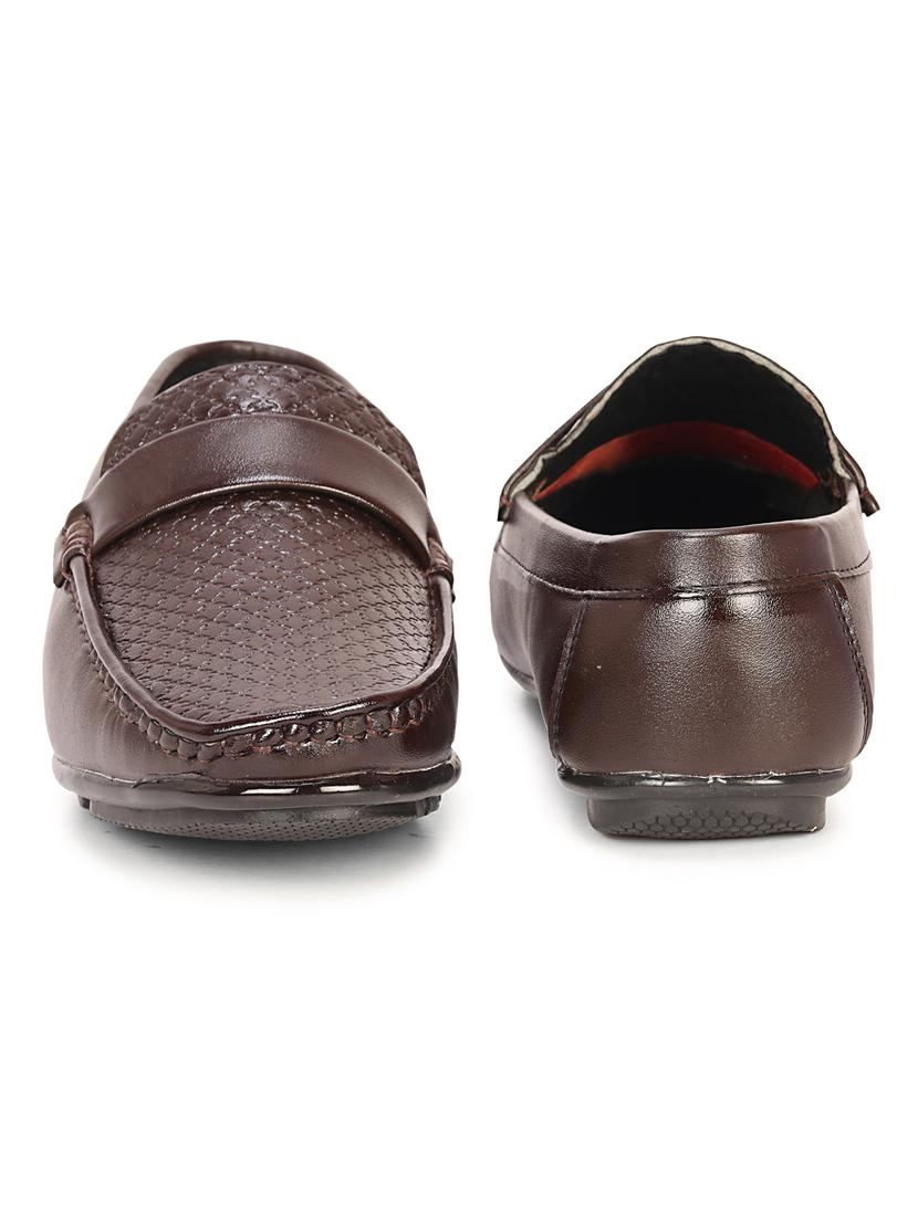 men brown slip on loafer - 21979065 - Standard Image - 4