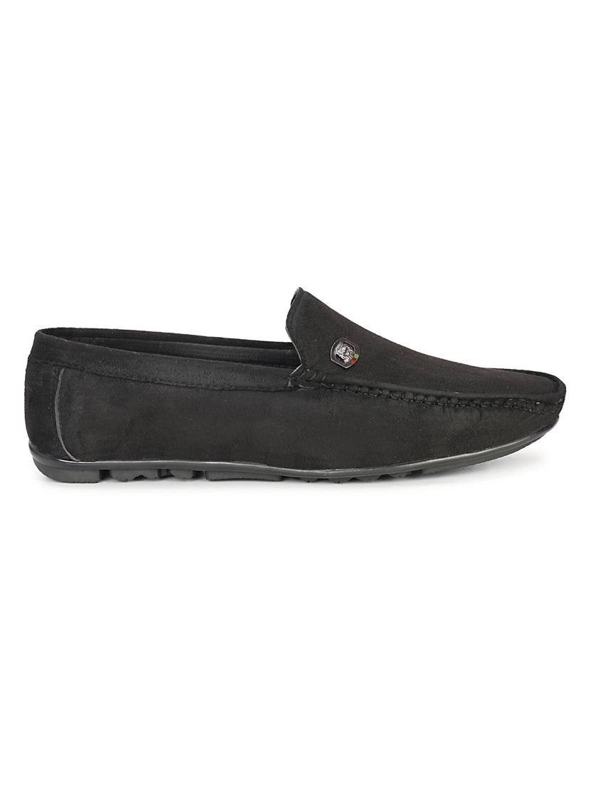 men black slip on loafer - 21979066 -  Standard Image - 1