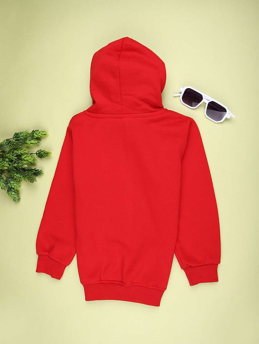 boys printed long sleeve hooded sweatshirt - 21979388 -  Standard Image - 1