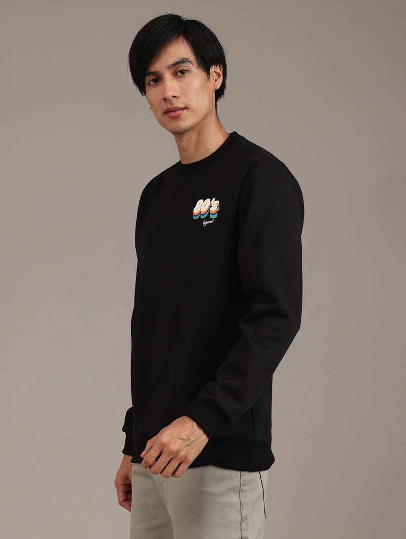 men printed long sleeve sweatshirt - 21979440 -  Standard Image - 4