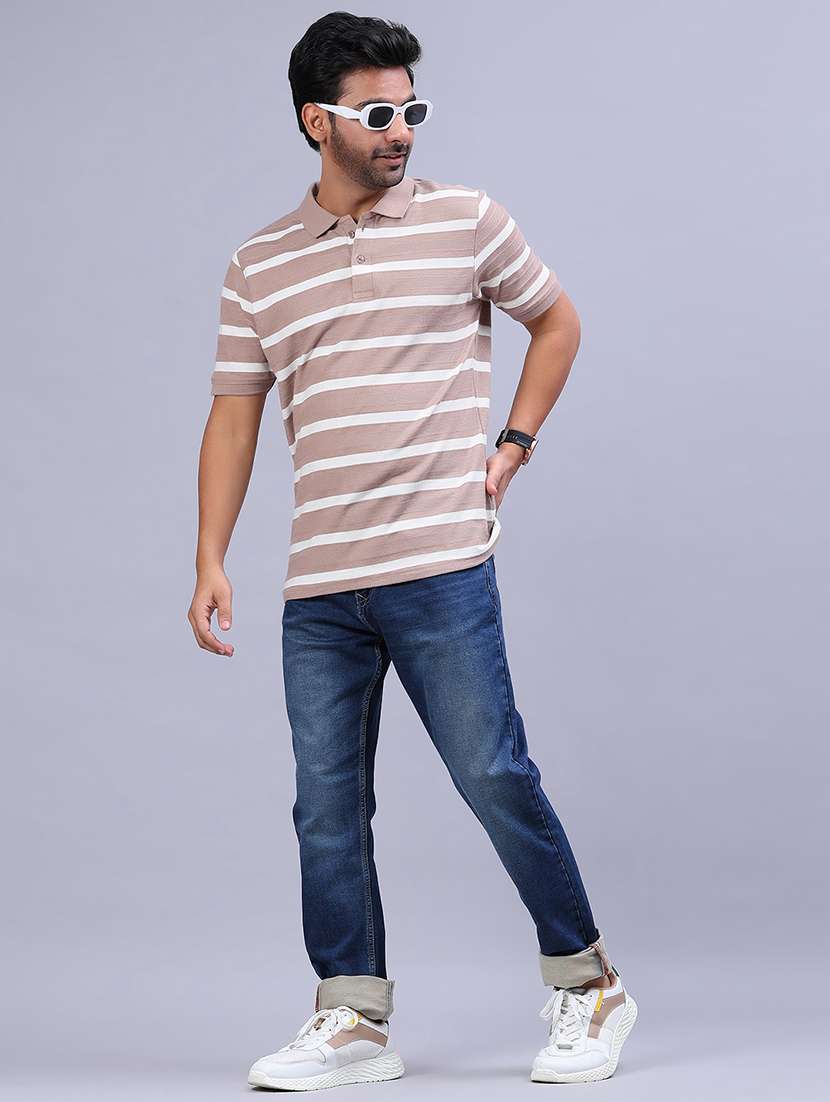 men washed mid rise full length jeans - 21979450 -  Standard Image - 4