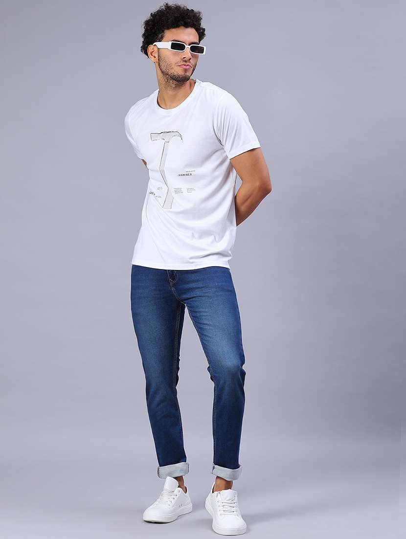 blue cotton jeans - 21979451 -  Standard Image - 4