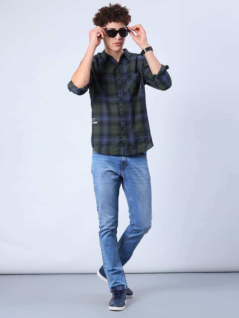 men washed mid rise full length jeans - 21979463 -  Standard Image - 4