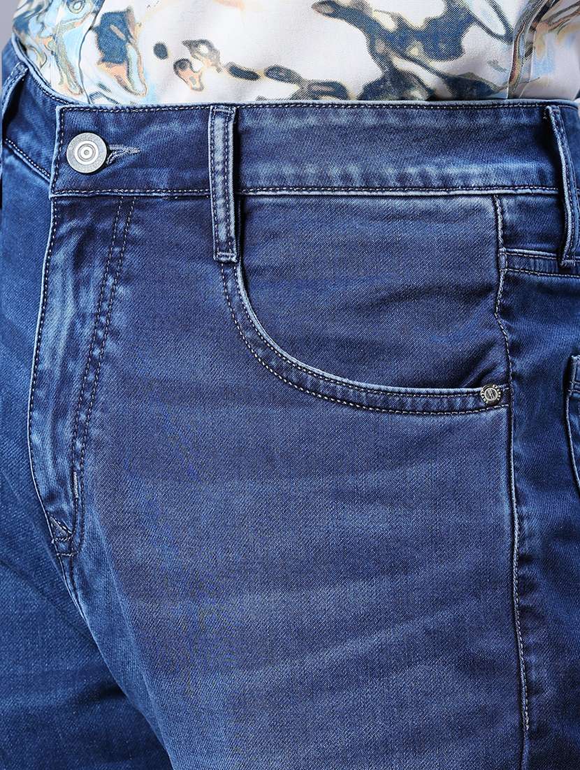 men washed mid rise full length jeans - 21979492 -  Standard Image - 4