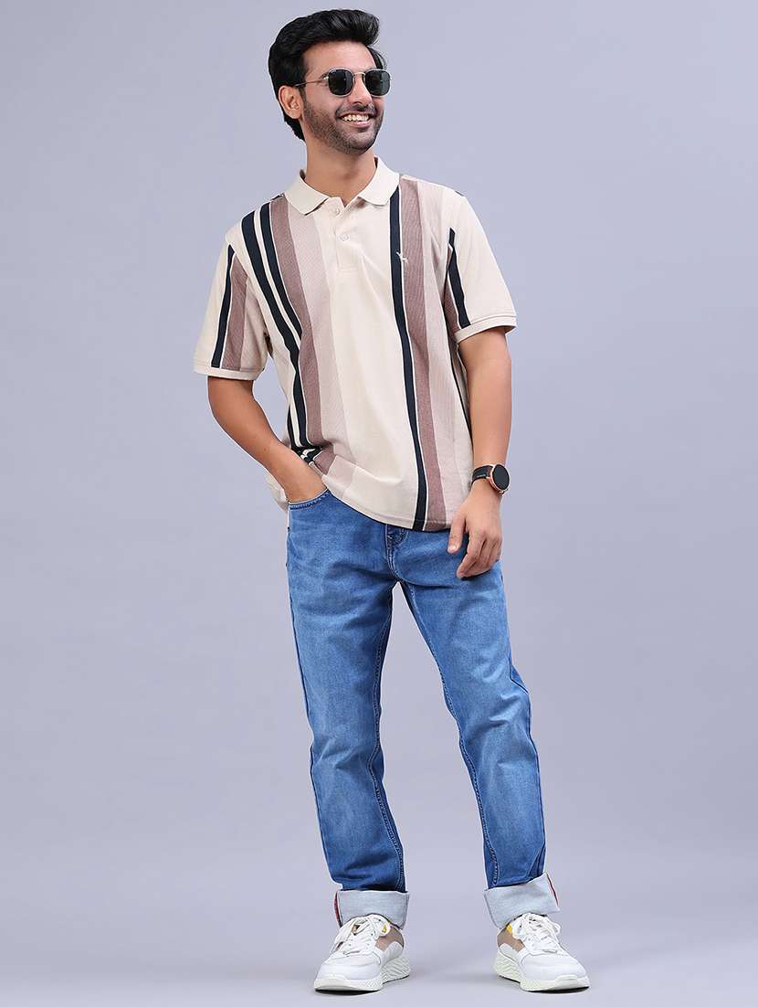 men washed mid rise full length jeans - 21979494 -  Standard Image - 4