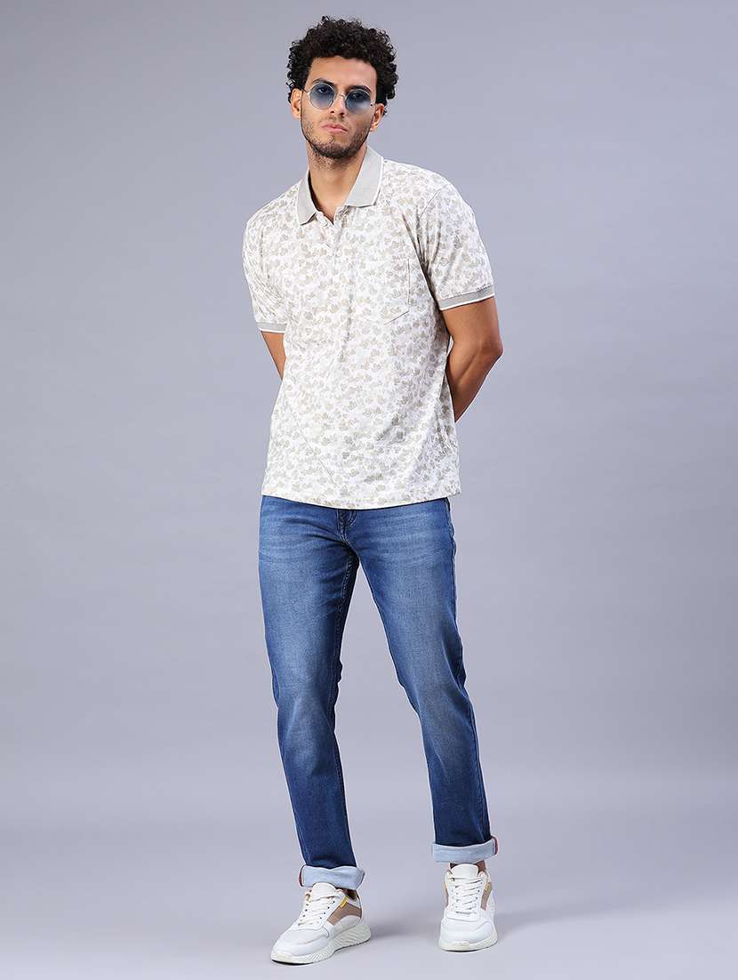 men washed mid rise full length jeans - 21979498 -  Standard Image - 4