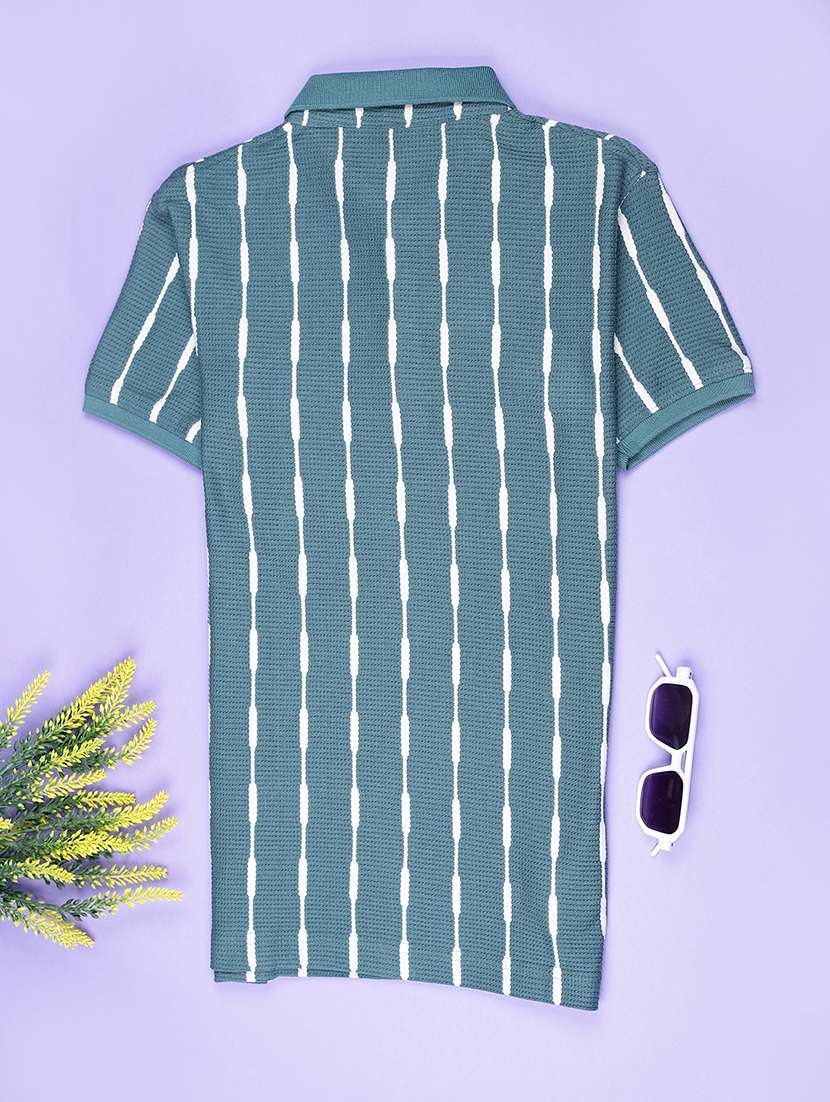 boys printed short sleeve polo t-shirt - 21979592 -  Standard Image - 1