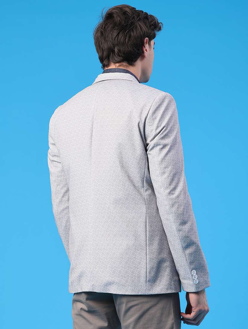 men long sleeve single breasted casual blazer - 21979644 -  Standard Image - 4