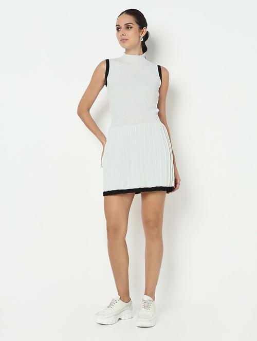 women white solid sleeveless bodycon dress - 21979873 -  Standard Image - 0