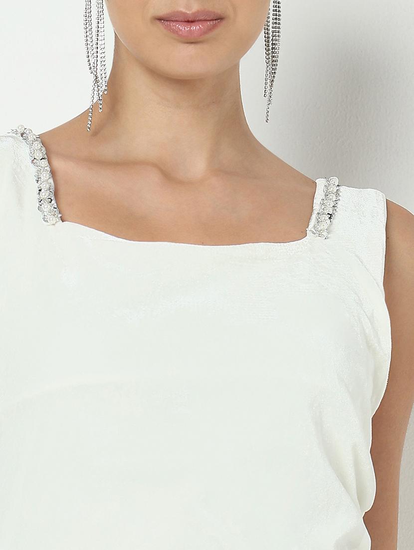 women embellished sleeveless bodycon dress - 21979878 - Standard Image - 4