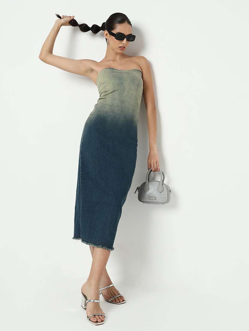 women ombre print tube bodycon dress - 21979890 - Zoom Image - 0