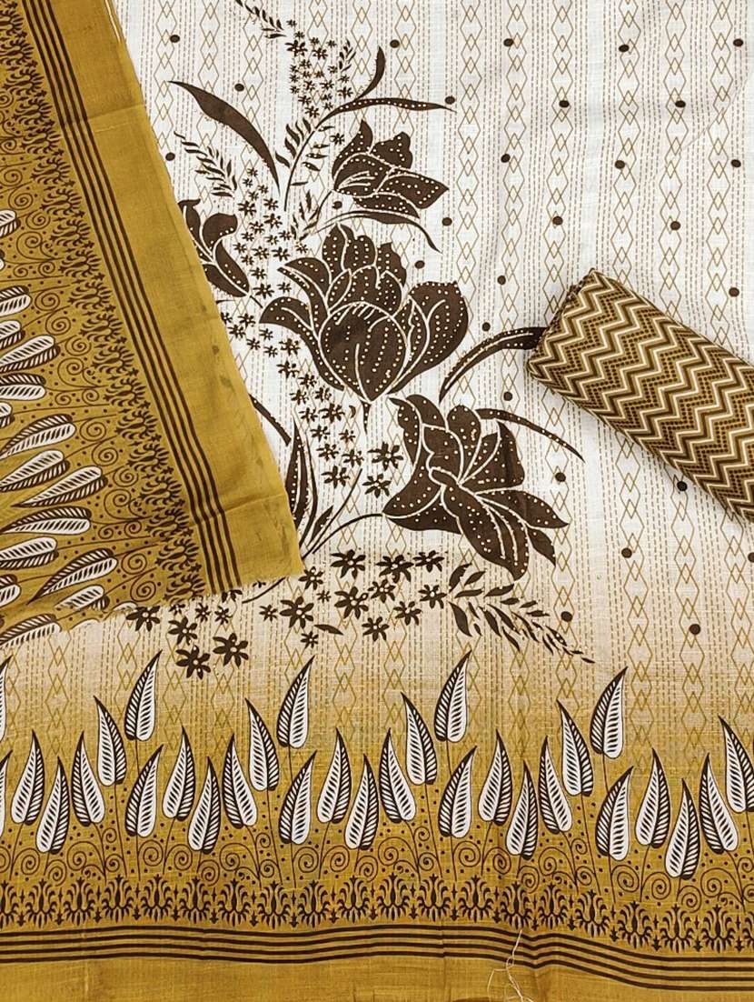 women printed embellishhed unstitched suit set - 21980225 -  Standard Image - 1